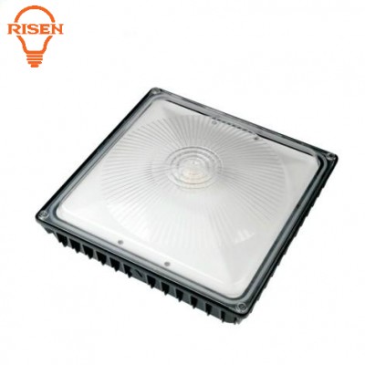 Super Slim Factory 400W HPS Replacement 70W 90W IP65 LED Gas Station Canopy Lights